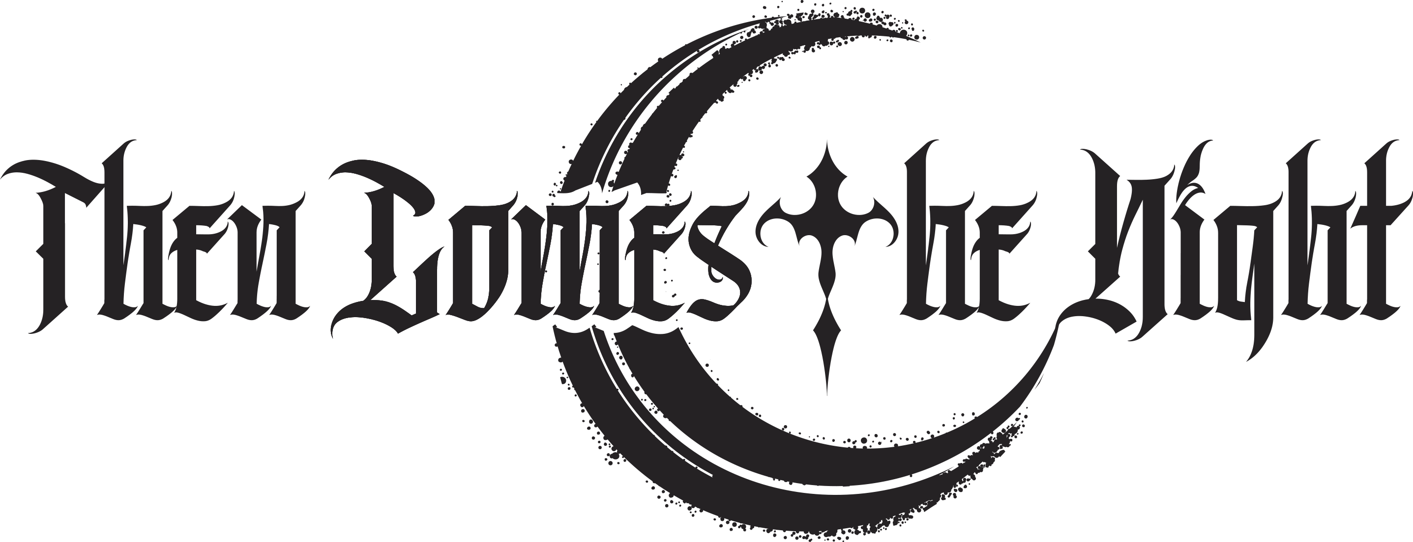 Then Comes The Night Logo schwarz