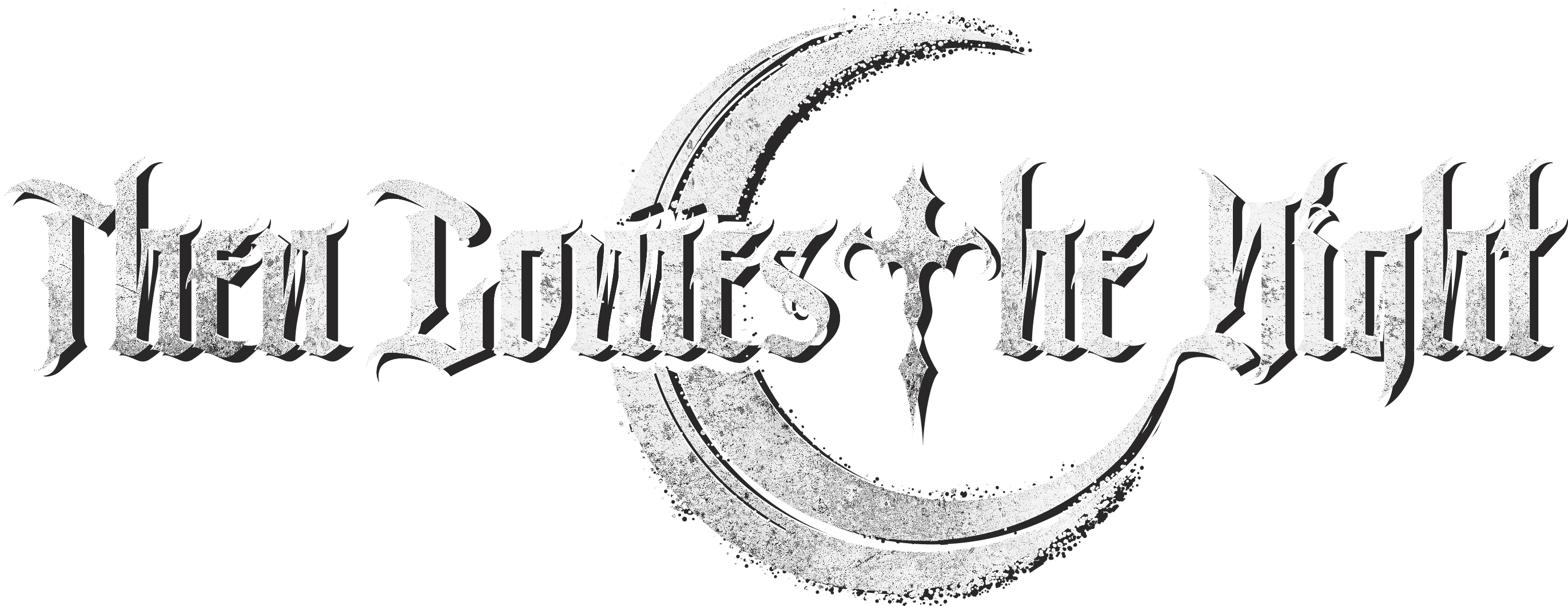 Then Comes The Night Logo mit Struktur